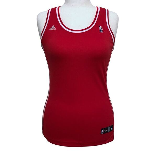 Adidas Tops - Adidas NWOT NBA Red and White Jersey Women M